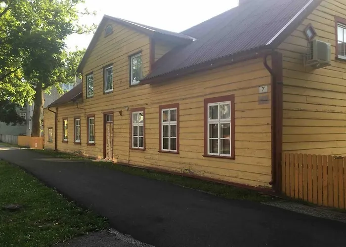 An Oldie In Center Of * Пярну